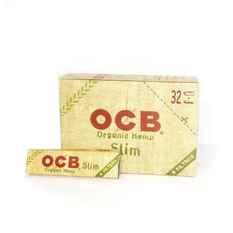 OCB Slim Organic Hemp + Filters 32